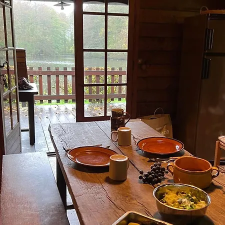 Nature Avec Etang, Terrasse Et Peche No Kill - 2 Chalet